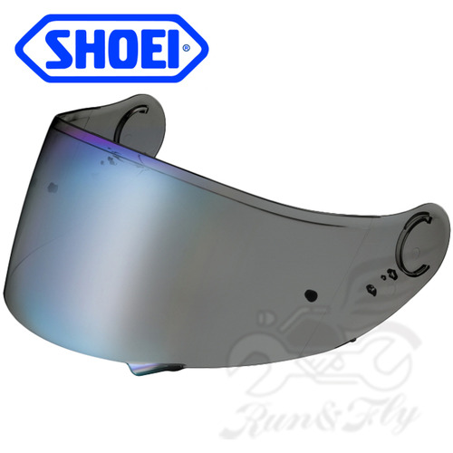 [쇼에이] SHOEI 헬멧 쉴드 스모크 미러 블루 CNS-1 WITH PIN MELLO SMOKE MIRROR BLUE (NEOTEC, GT-AIR, GT-AIR2 / DKS301 핀락)