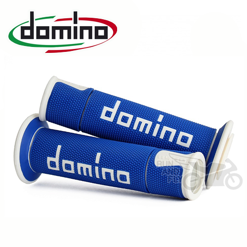 [Domino] 도미노그립 A450 온로드그립 (블루/화이트domino로고)